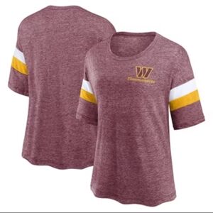 NFL Washington Commanders Women's T Shirt New with Tags